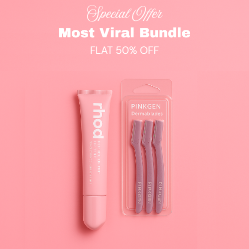 Viral Glow Bundle: 3 Razors & Lip Tint