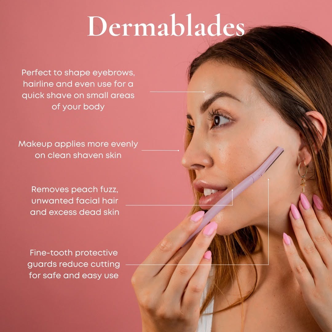 Pink Face Razor PinkGen Facial Razor